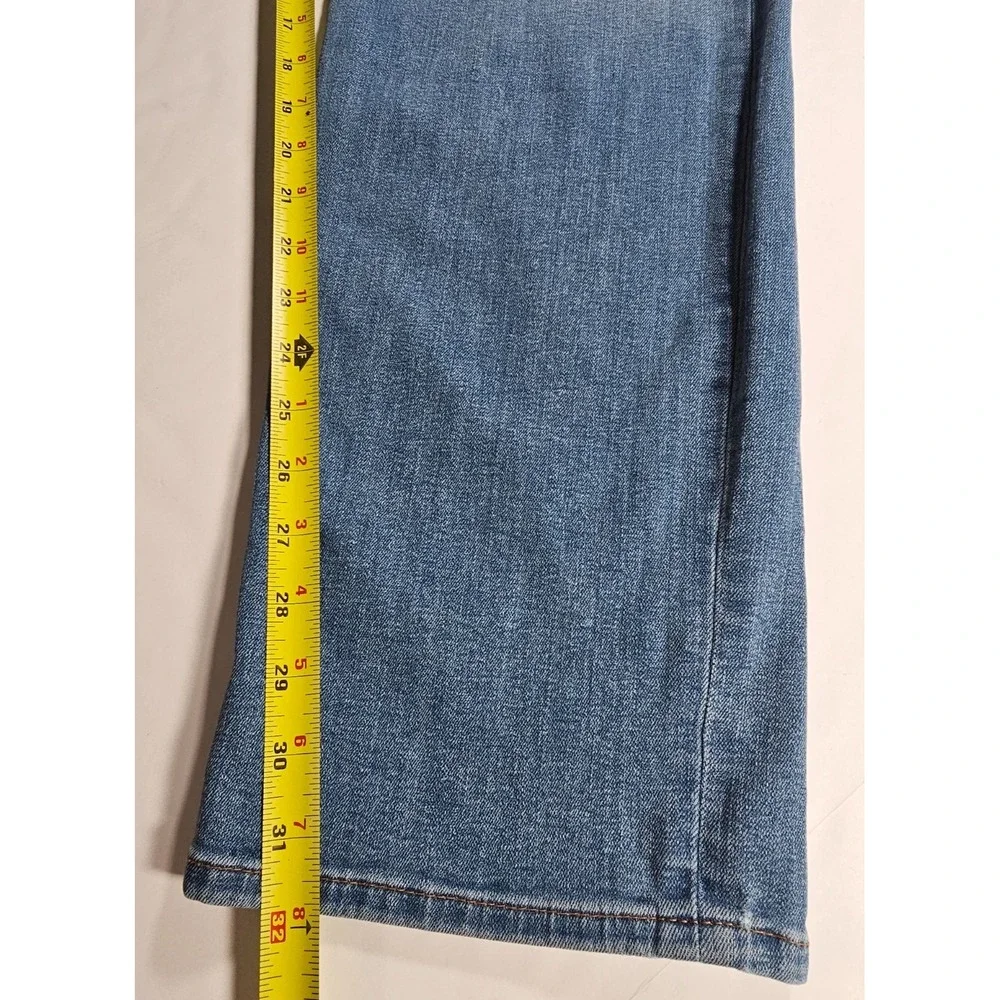 7 for all mankind Men's Sz 46 The Straight DXL Pacific Blue Jeans - Picture 5 of 14